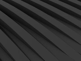 Abstract black 3d background. Elegant black background. Layer decoration. 3d rendering. photo