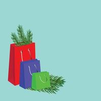 Gift paper bags, great design for any purpose. Vector design template. Happy birthday. icon vector illustration. Vector texture. Empty packaging.Vector holiday illustration.