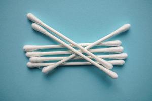 cotton swabs, hygienic product and cosmetic photo