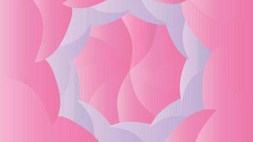 Pink and white gradient abstract shape background, gradient background, banner background, pink background vector