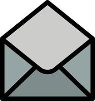 Sms Email Mail Message  Flat Color Icon Vector icon banner Template