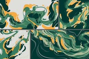 Abstract art backgrounds, modular painting arts vector