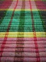 The color strip pattern of mat photo