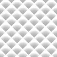 Halftone quarter of circle elements in rhombus Vector Seamless Black and White Stippling Halftone Gradient Rhombus Pattern. Abstract Geometric Background Design. Graphic texture