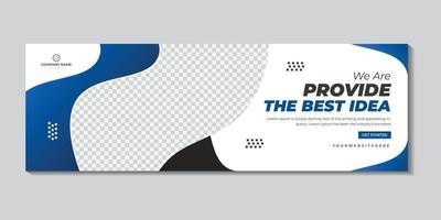 Digital marketing expert header and fashion banner design vector