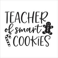 Teacher of Smart Cookies vector