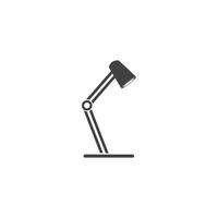 desk lamp logo vector