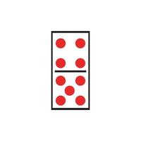 domino icon logo vector