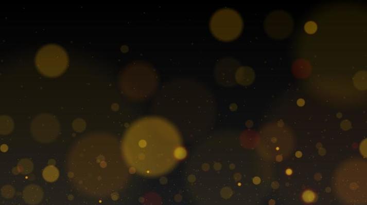 Shining bokeh isolated on transparent background. Christmas concept