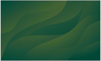 Green abstract wave background for posters, banners, presentations etc vector