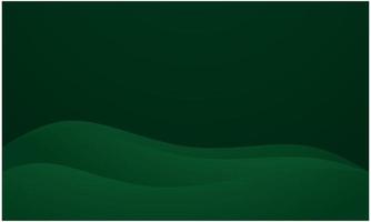 Green abstract wave background for posters, banners, presentations etc vector