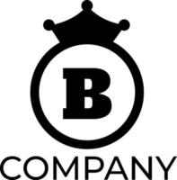 B ring king logo free vector