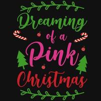 Christmas tshirt design vector