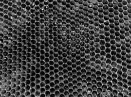 La estructura hexagonal abstracta es un panal de abejas de la colmena. foto