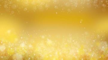 Luxury Gold Glitter Banner with Text Place photo