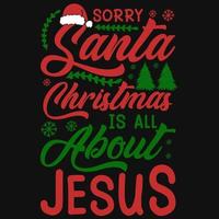 Christmas tshirt design vector