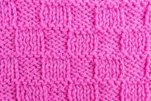 Texture large knitted blanket photo