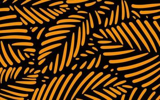 patrón abstracto de hojas doradas para un diseño de fondo de lujo. estilo de ilustración art deco para proyecto creativo minimalista foto