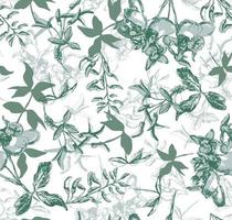 Best beautiful fabric vector art design wallpaper seamless pattern vector illustration png files pattern background floral