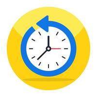 Trendy vector design of time update