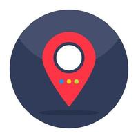 Modern design icon of location vector