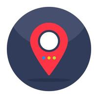 Modern design icon of location vector