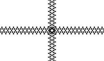 Seamless Motif Pattern Arranged of Rectangle Composition for Ornate, Decoration, Background, Website or Graphic Design Element. Vector Illustration