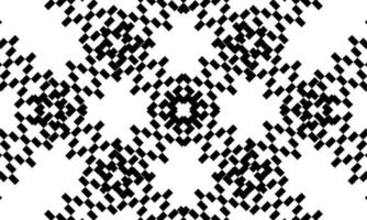 Seamless Motif Pattern Arranged of Rectangle Composition for Ornate, Decoration, Background, Website or Graphic Design Element. Vector Illustration