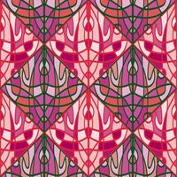 elegant mosaic of lines seamless pattern. Decorative abstract vintage ornament. vector