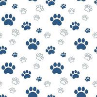 pets paw prints vector