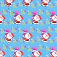 flat Santa Claus character vector