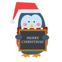 christmast theme flat design vector