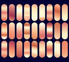 THREE Gradient color Collections, and pastel color Set of gradient and modern creative swatches color design vector