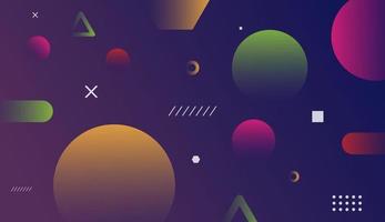 Modern abstract background with space theme vector