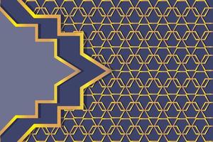 elegant background with gold colored connected lines vector