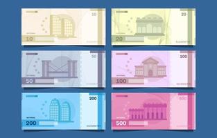 Real Paper Money vector