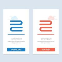 Clean Cleaning Towel  Blue and Red Download and Buy Now web Widget Card Template vector