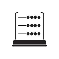 money business financial arithmetic account abacus line style icon vector