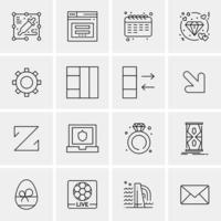 Prototype Grid Database Chart Mobile App Icon Design vector