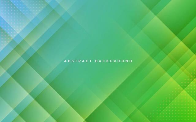 abstract green gradient diagonal shape light and shadow with halftone dots background. eps10 vector