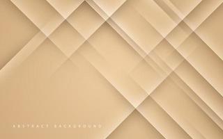 sombra de forma de raya diagonal marrón suave abstracta moderna y fondo claro. eps10 vector