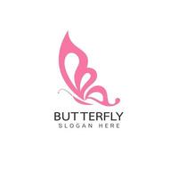 Butterfly logo vector