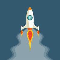 Rockets fly with the bitcoin vector