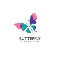 Butterfly logo vector