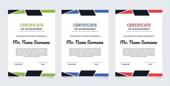 Certificate template with flow line ornament textured background vector