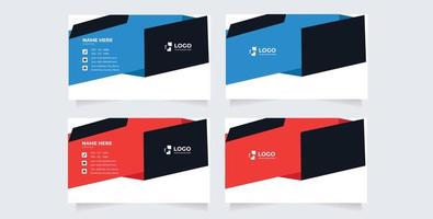 creative business card and name card,horizontal simple clean template vector design, layout in rectangle size