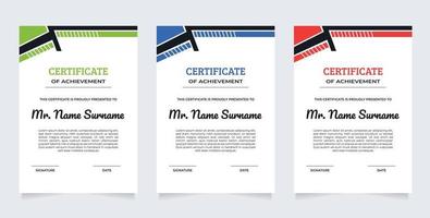 certificate of appreciation border template with luxury badge and modern line and shapes vector