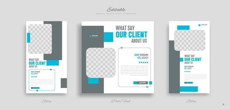 Media Company Profile Template Vector Art, Icons, and Graphics for Free