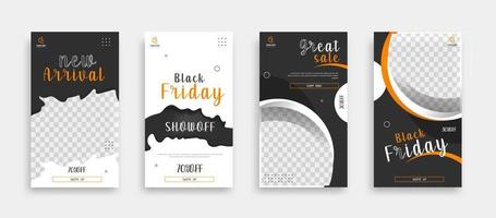 set of social media post banner web template design . social post and story for promotion ads, and web vector