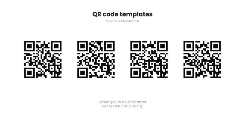 Qr Code Template Vector Art Icons and Graphics for Free Download Qr Code Template Vector Art Icons and Graphics for Free Download
